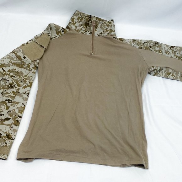 Mens Military Camo Bodysuit Shirt Official Serviceman On Duty Long Sleeve Top - Picture 1 of 13